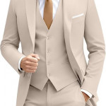 Men's 3 Piece Slim Fit Suit