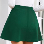 Women’s High Waist Flared Skirt