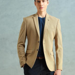 Men's Zero Calorie Slim fit Textured Blazer