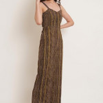 Fashions Jaipuri Cotton Abstract Printed Sleeveless Jumpsuit for Women