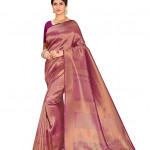 Kanchipuram Raw Silk Saree with Unstitched Blouse Piece