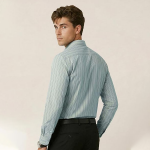 Men's Slim Fit Solid Formal Shirt with Full Sleeves